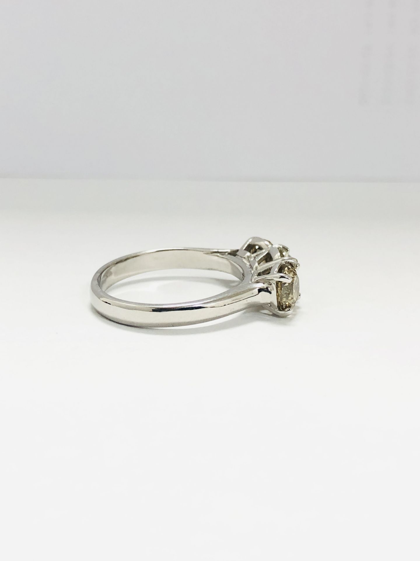 3ct Diamond Trilogy Three Stone Ring - Image 7 of 11