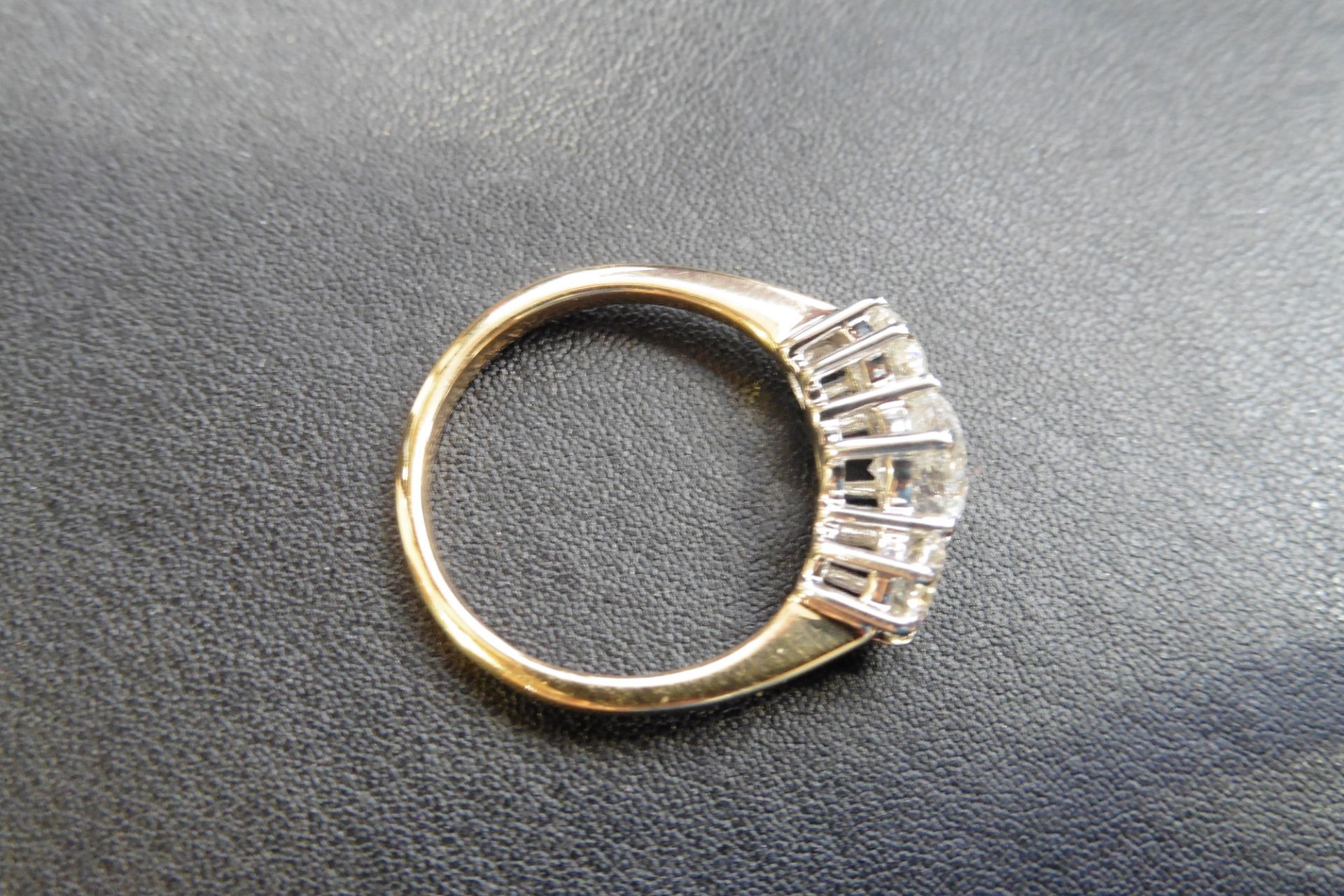 18ct Diamond Three Stone Ring2ct Total - Image 3 of 4