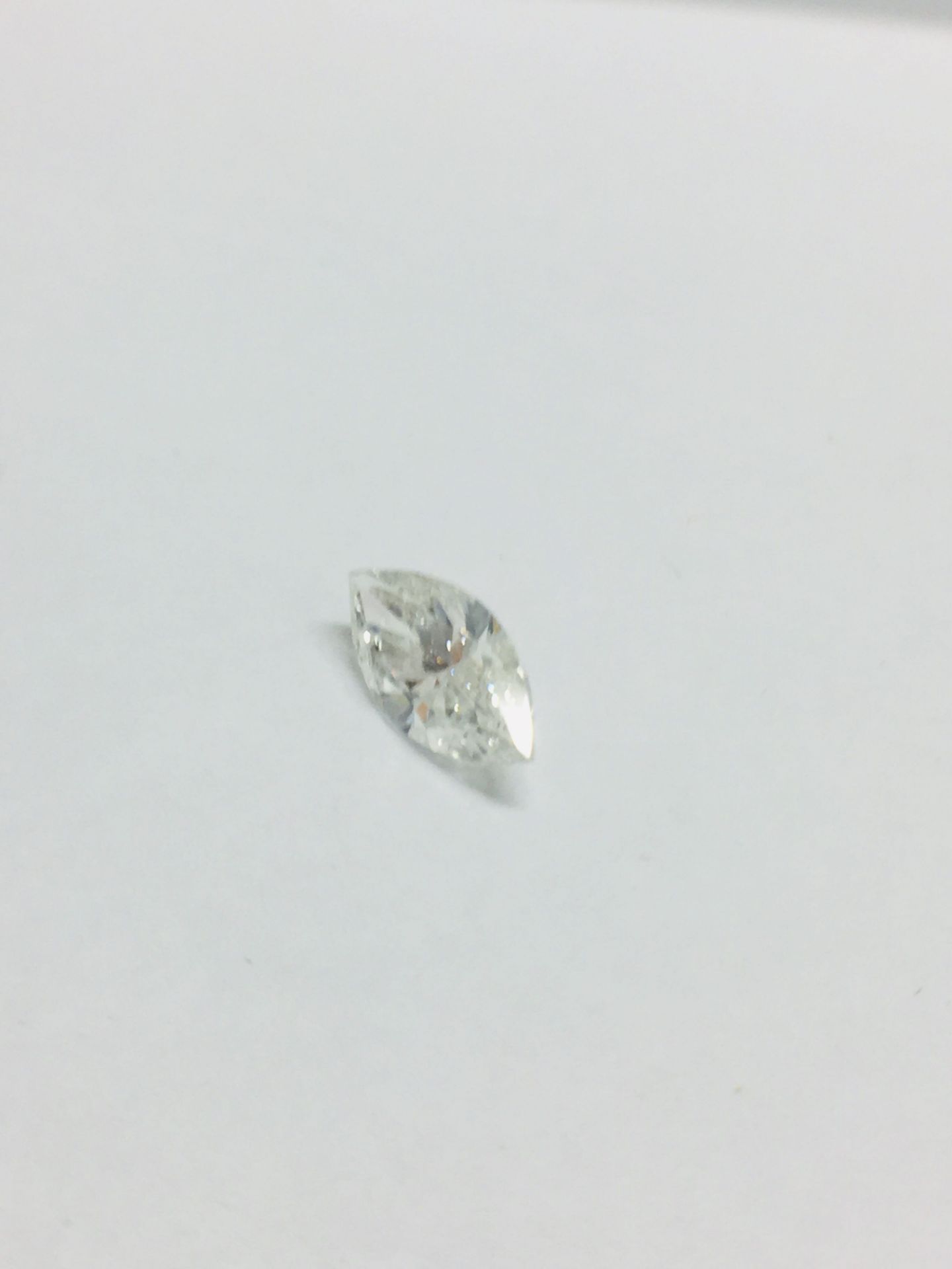 1.23ct Marquis Cut Natural Diamond - Image 2 of 5