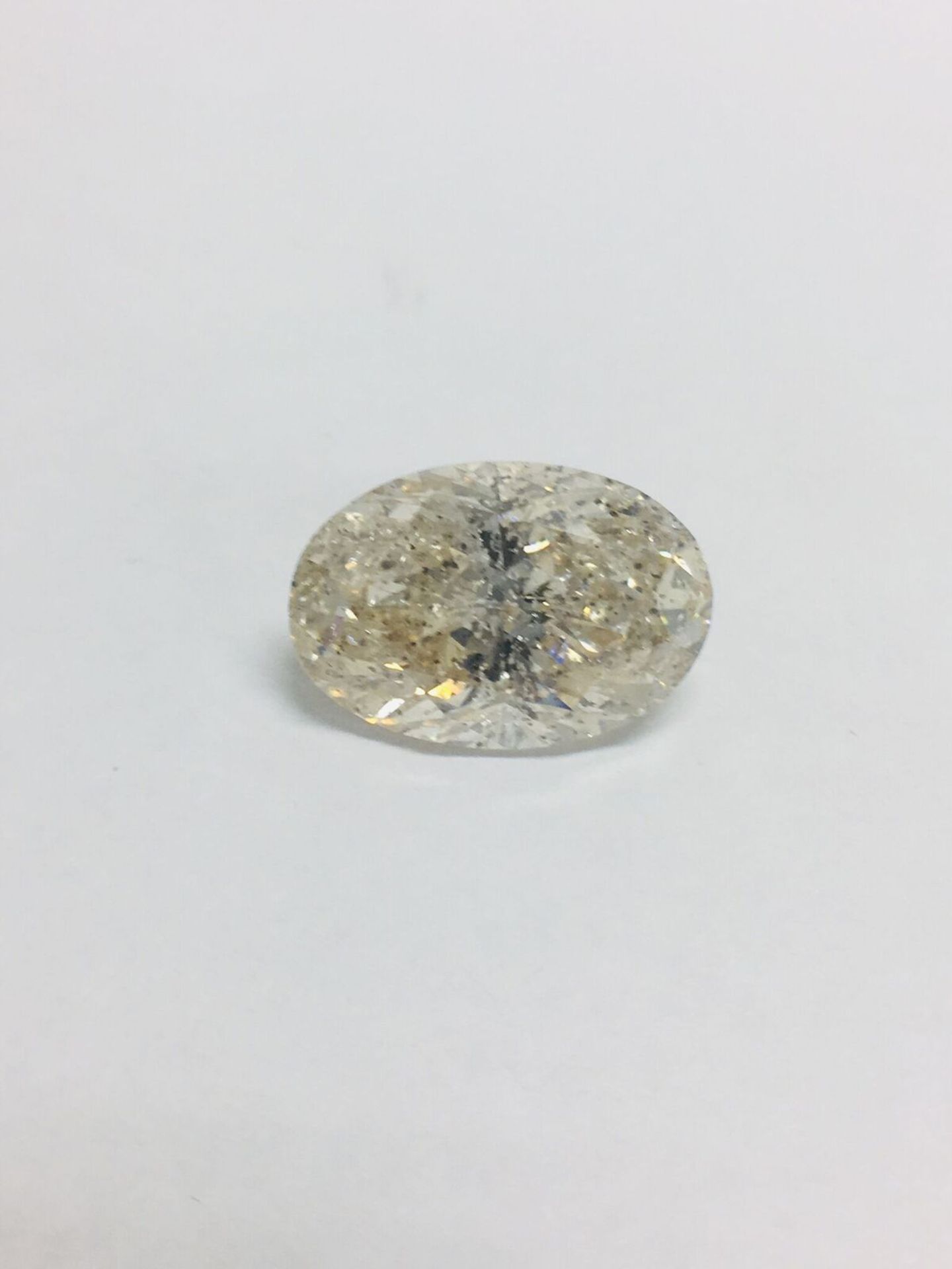 5.54ct Oval Natural Diamond
