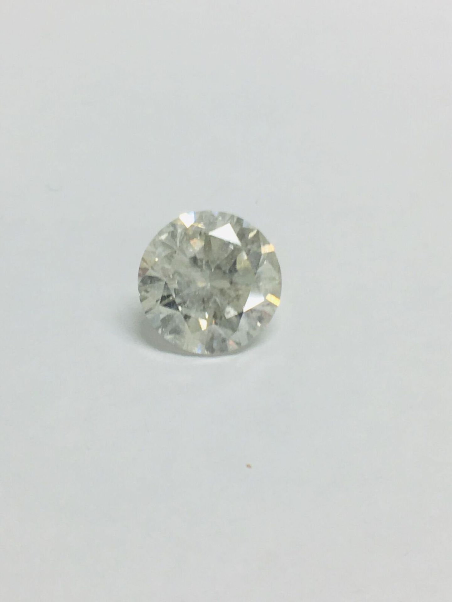 3.34ct Round Brilliant Cut Natural Diamond