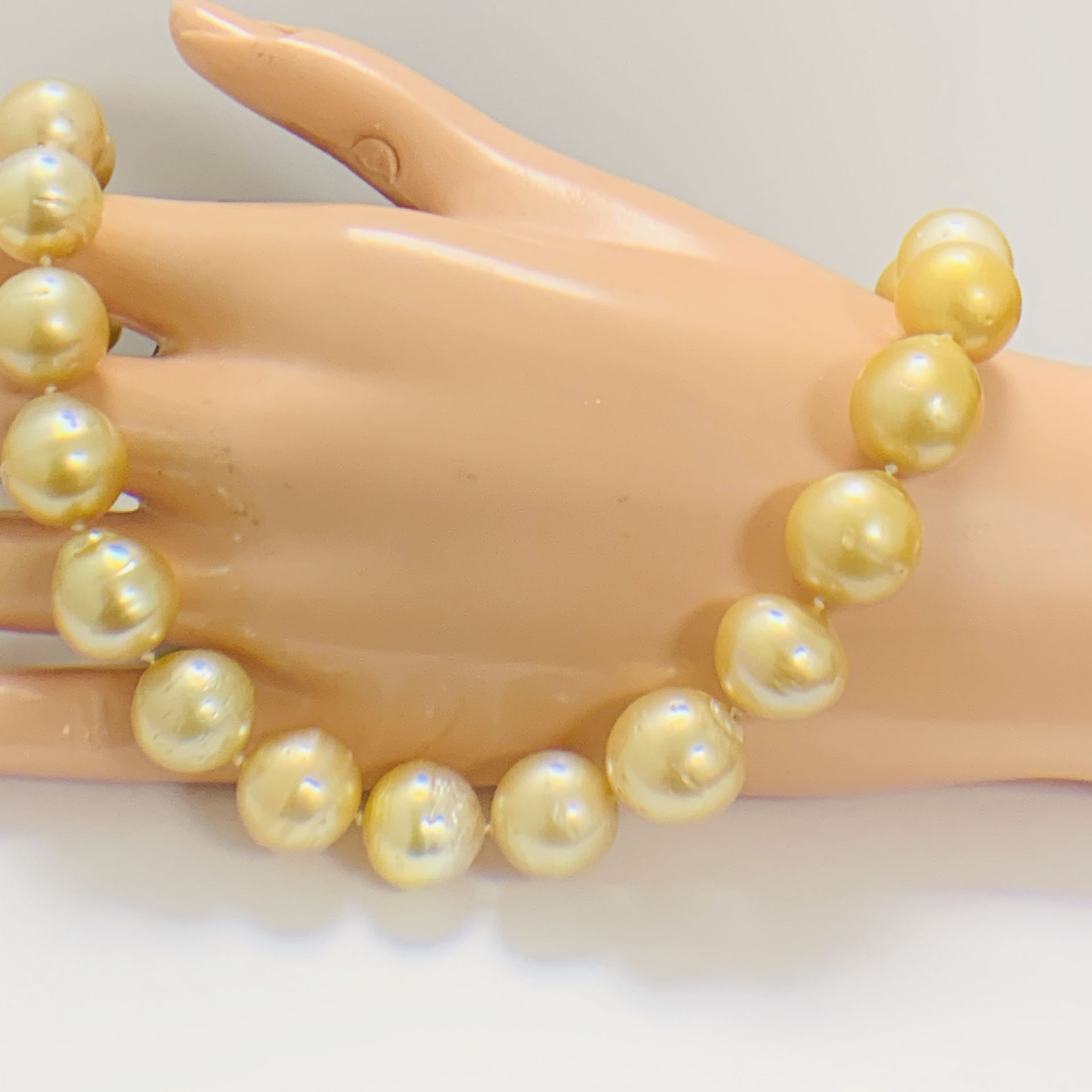 Pearl And Diamond Necklace Strand - Image 11 of 13