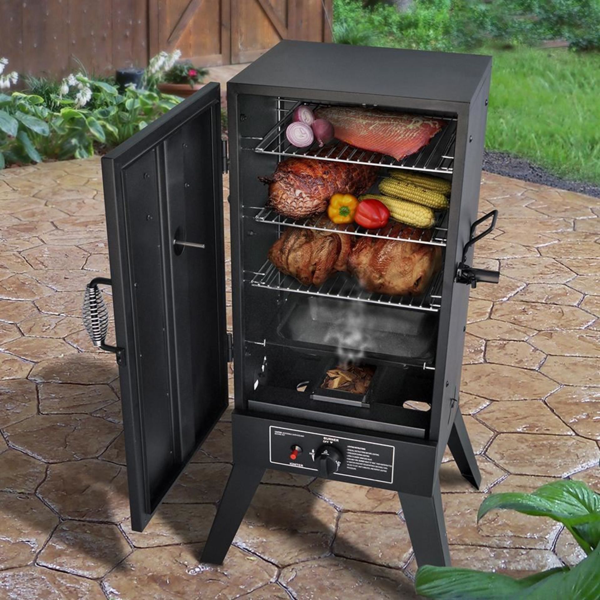 Smoke Hollow 76cm Sportsman's Elite Gas Smoker - Image 3 of 4