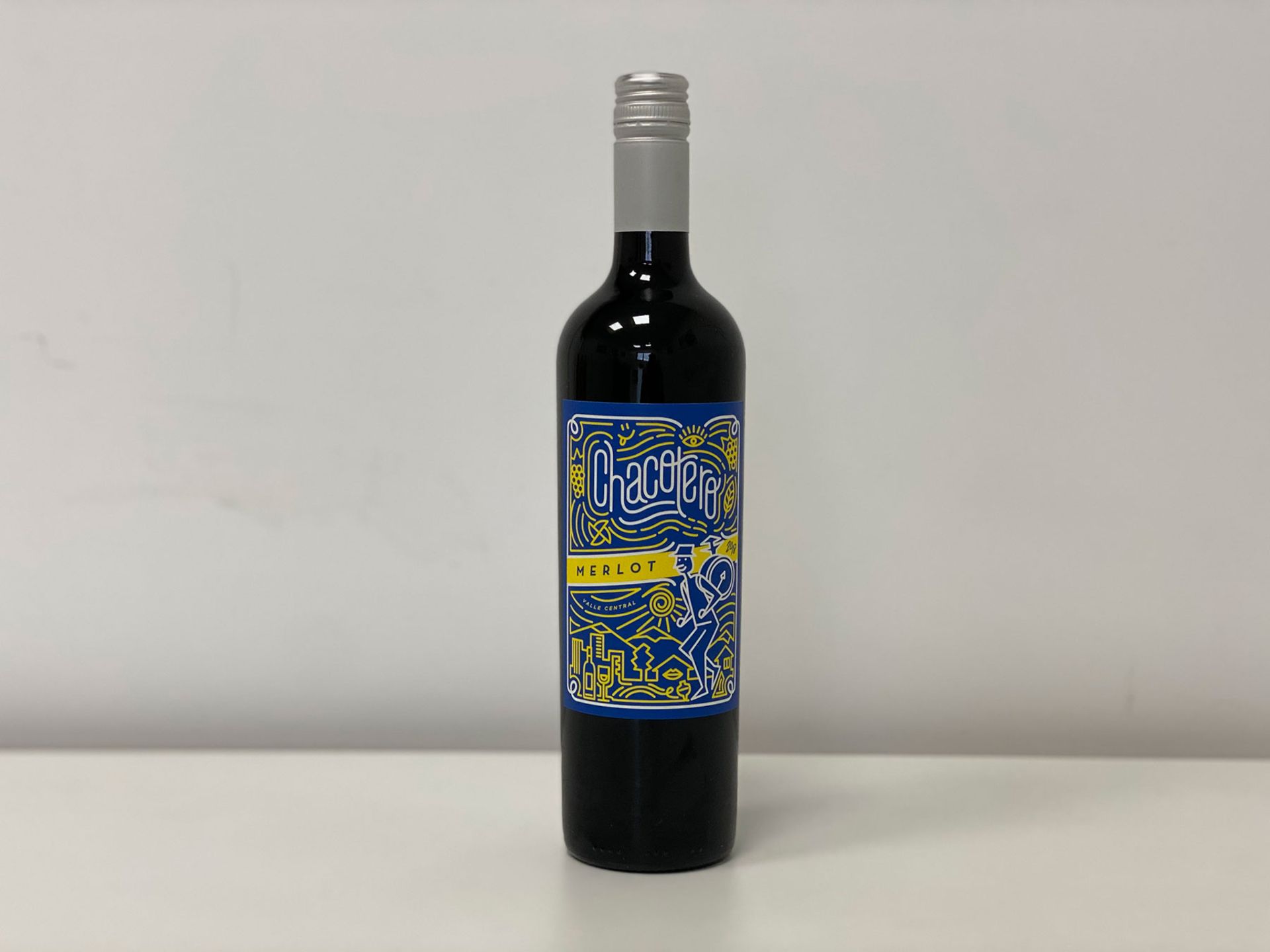 6 Bottles (1 Case) of Punti Ferrer - Chacotero Merlot - Central Valley