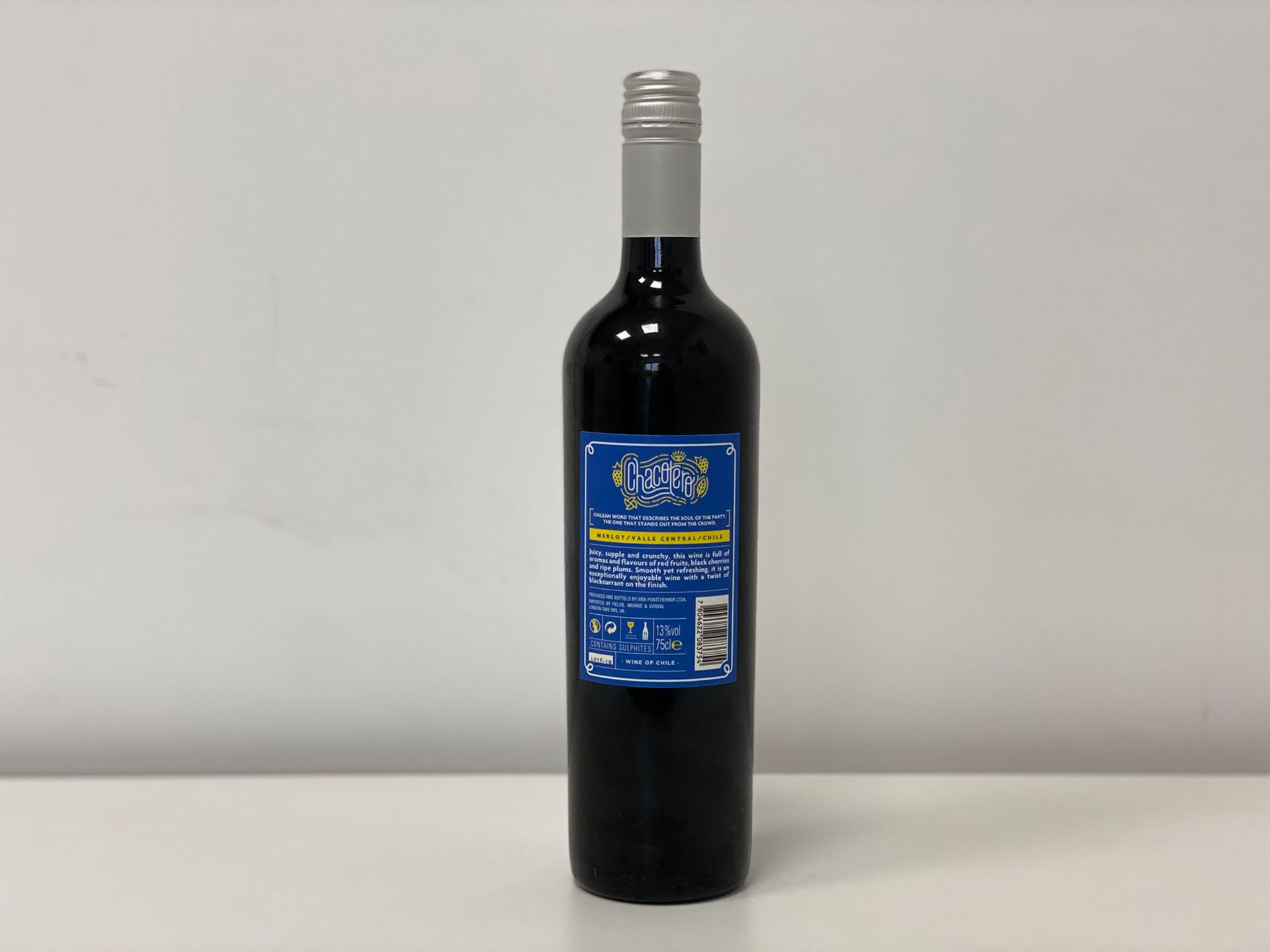 6 Bottles (1 Case) of Punti Ferrer - Chacotero Merlot - Central Valley - Bild 2 aus 2