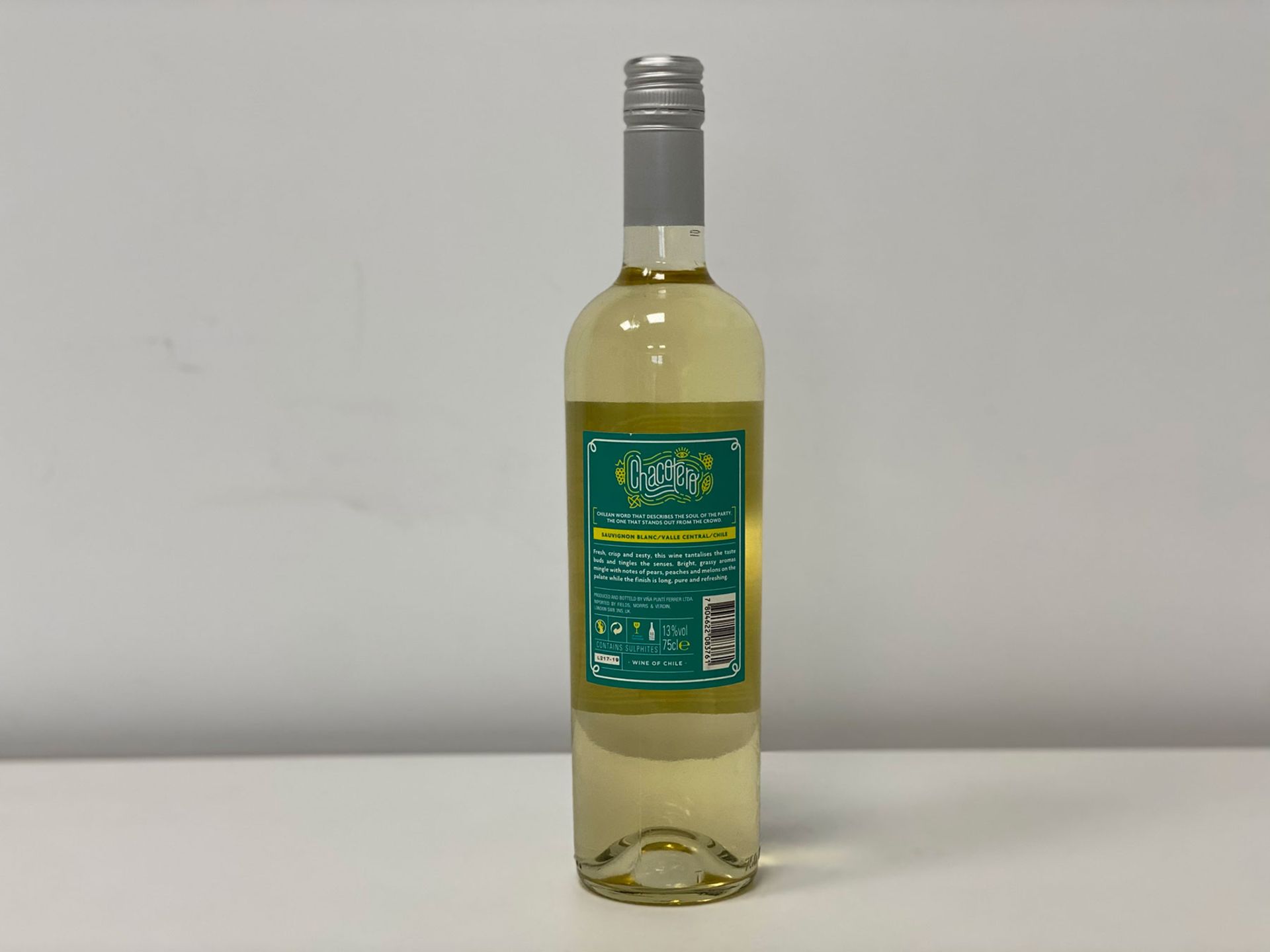 60 Bottles (10 Cases) Punti Ferrer - Chacotero Sauvignon Blanc - Central Valley - Image 2 of 2