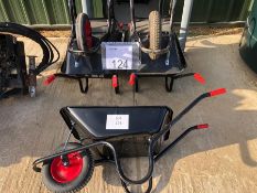 5 x wheel barrows as lotted