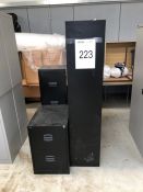 Various Black Dams Storage cabinets as lotted