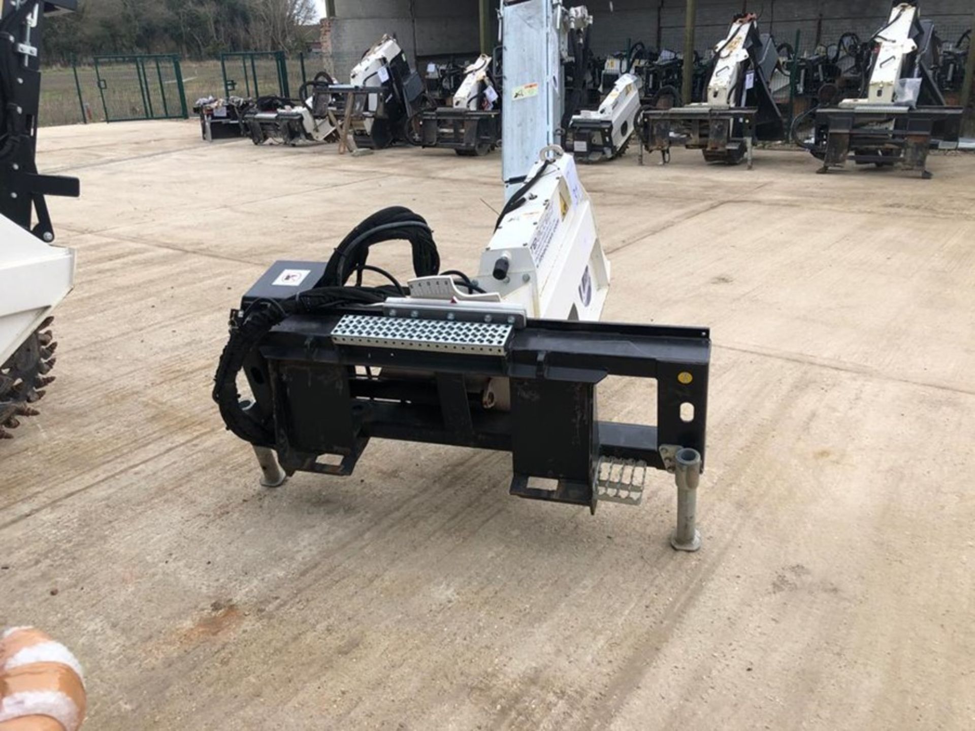 Simex model T300 wheel saw with waste conveyor, serial no. MO22003B01, Year 2018 - Image 3 of 3