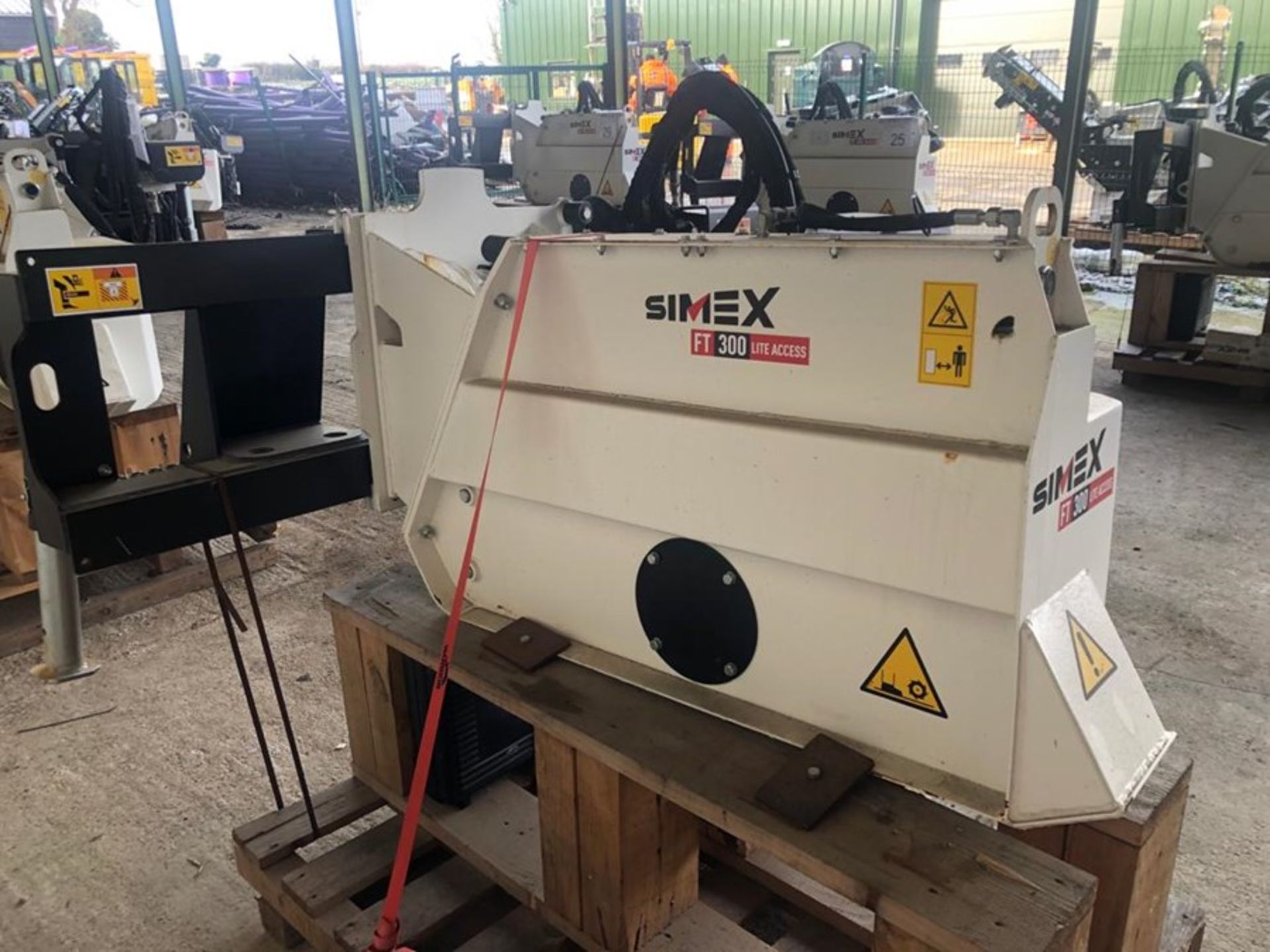 Unused Simex model FT300 wheel saw, serial no. MO19224B01, Year - 2017 - Image 2 of 3