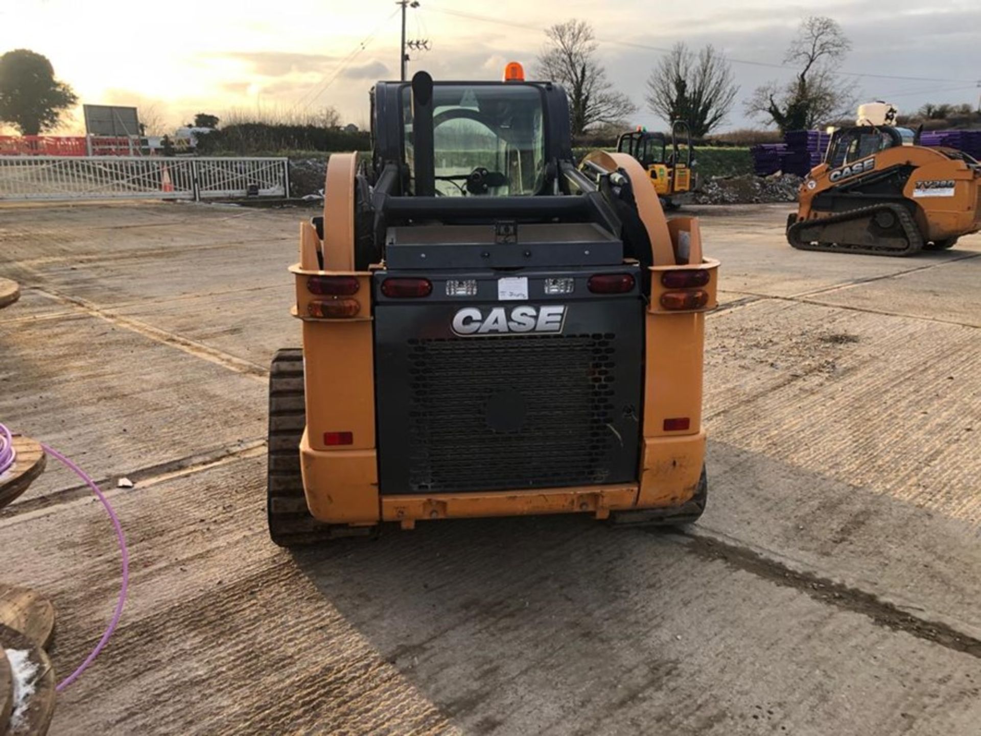 Case model TV380 tracked loader, with water suppression system, piped for attachments, serial no. - Image 3 of 4