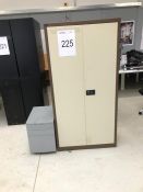 Various storage cabinets as lotted