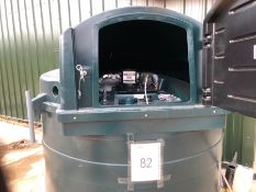 Harlequin fuel station 3,500ltr storage tank, serial no. 5169, Year - 2020