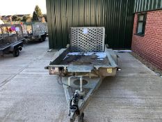 Ifor Williams twin axle plant trailer, 3.5ton HO726671 TR10