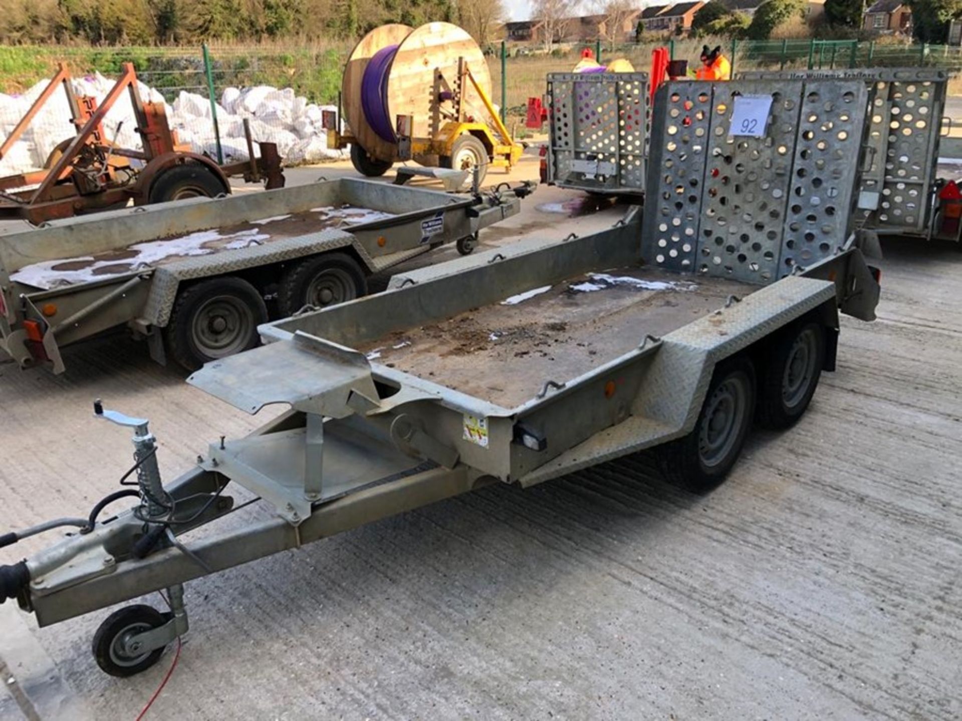 Ifor Williams twin axle plant trailer HO725226 TR6 - Image 3 of 4