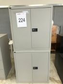 4 x Grey Small Storage Cabinets as lotted