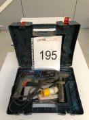 Bosch 110v Hammer drill as lotted