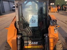 Case model SR175 mini loader, with water suppression system, piped for attachments, serial no.