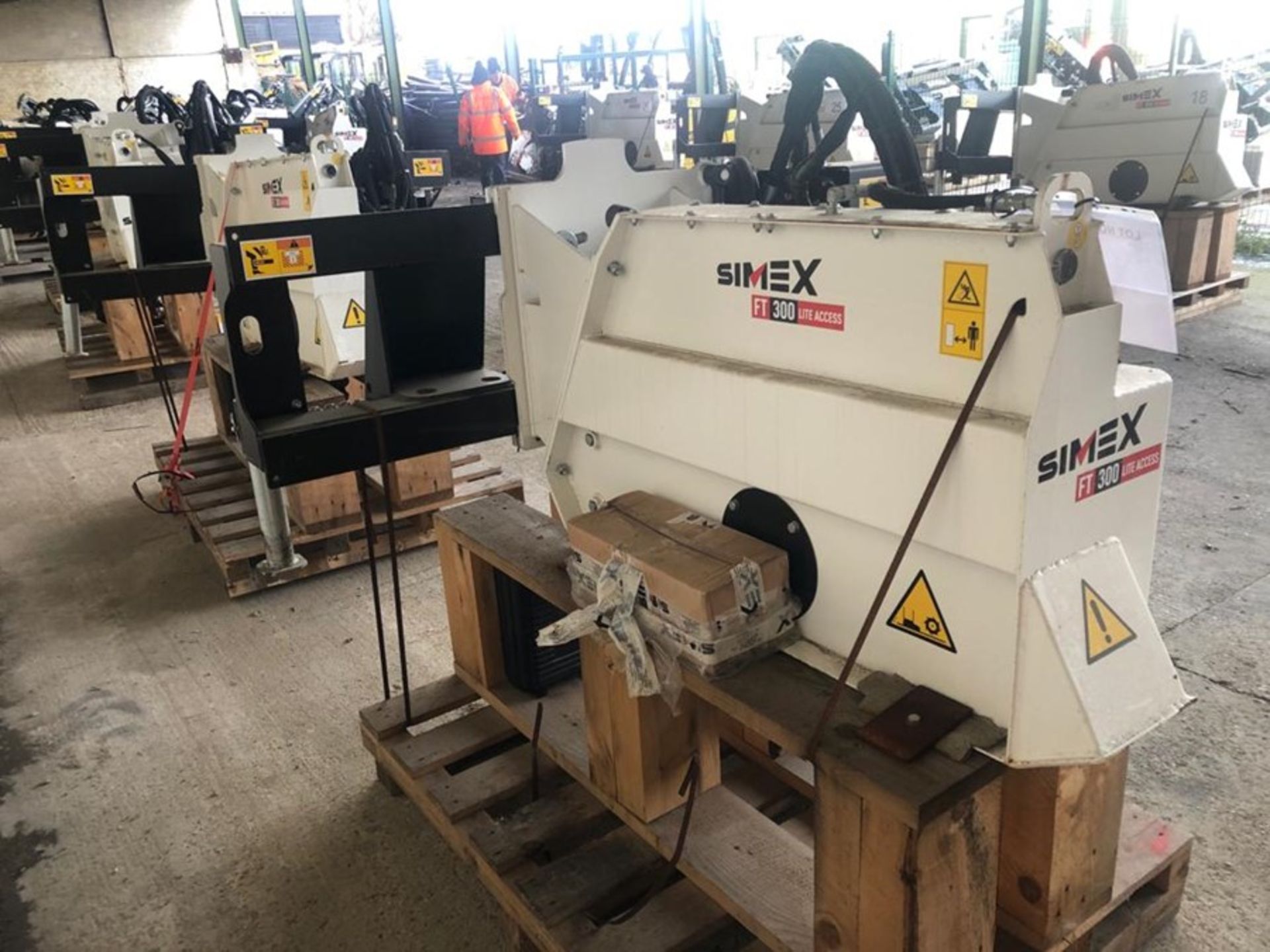 Unused Simex model FT300 wheel saw, serial no. MO19228B01, Year - 2017 - Image 2 of 3