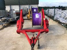 Cable drum trailer, serial no. 510229, Year - 2003 TWS (includes cable drum)