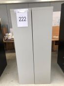 2 x Dams tall Storage Cabinets as lotted