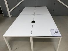 4 position desk pod