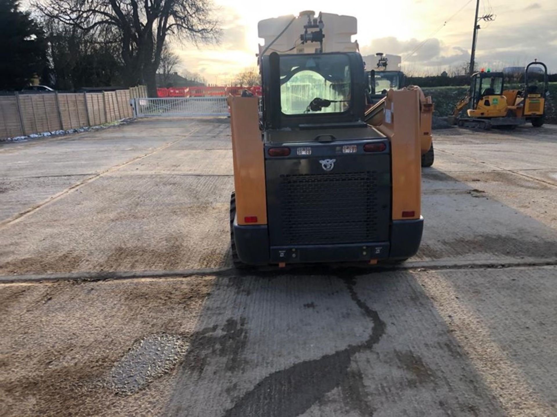 Case model SR175 mini loader, with water suppression system, piped for attachments, serial no. - Image 4 of 4