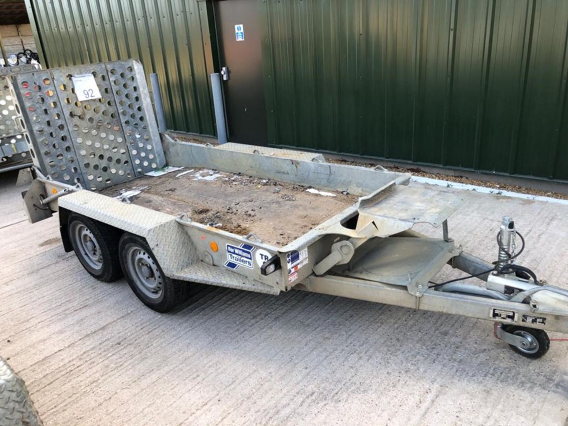 Ifor Williams twin axle plant trailer HO725226 TR6 - Image 2 of 4