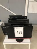 13 x Assorted Computer Monitors as lotted