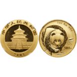 China. People's Republic. Gold 500 Yuan, 2003