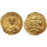 Romanus II. Gold Solidus (4.12 g), 959-963