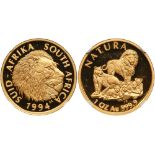 South Africa. Natura Coinage. Gold Ounce, 1994