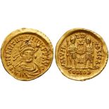 Anthemius. Gold Solidus (4.02 g), AD 467-472