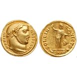 Maximinus II Daza, Gold Aureus (5.32g), AD 309-313. EF
