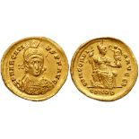 Arcadius. Gold Solidus (4.41 g), AD 383-408