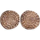 Great Britain. Richard I (1189-1199). Silver Penny, Short Cross type, class 3, Canterbury Mint