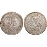 Bohemia. Leopold I (1657-1705). Silver Taler, 1696-GE