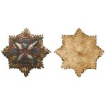 Embroidered Breast Star. Congress Kingdom of Poland, 1815-1830.