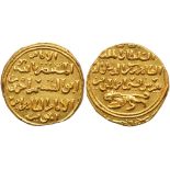 Medieval Islamic. Bahri Mamluk, al-Zahir Baybars I, AH 658-676/ CE 1260-1277, AV dinar (6.87g)