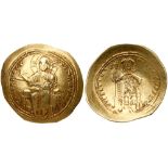 Isaac I Comnenus. Gold Histamenon Nomisma (4.39 g), 1057-1059. EF