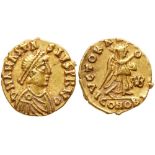 Burgundians. Gundobald. Gold Tremissis (1.48 g), 473-516