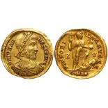 Johannes. Gold Solidus (4.47 g), AD 423-425