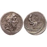 C. Memmius C.f. Silver Denarius (4.10 g), 56 BC