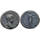 Diadumenian. Ã† 21 mm (5.84 g), as Caesar, AD 217-218. VF