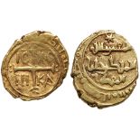 Italian States: Messina. Ruggero II (1105-1154). Gold Tari, undated
