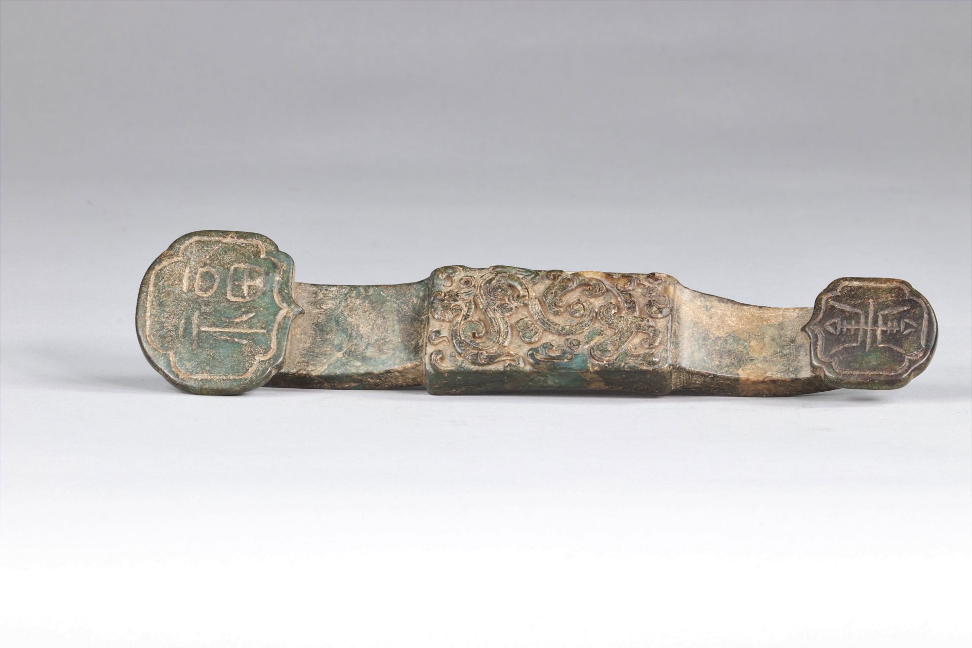 China archaic scepter in turquoise