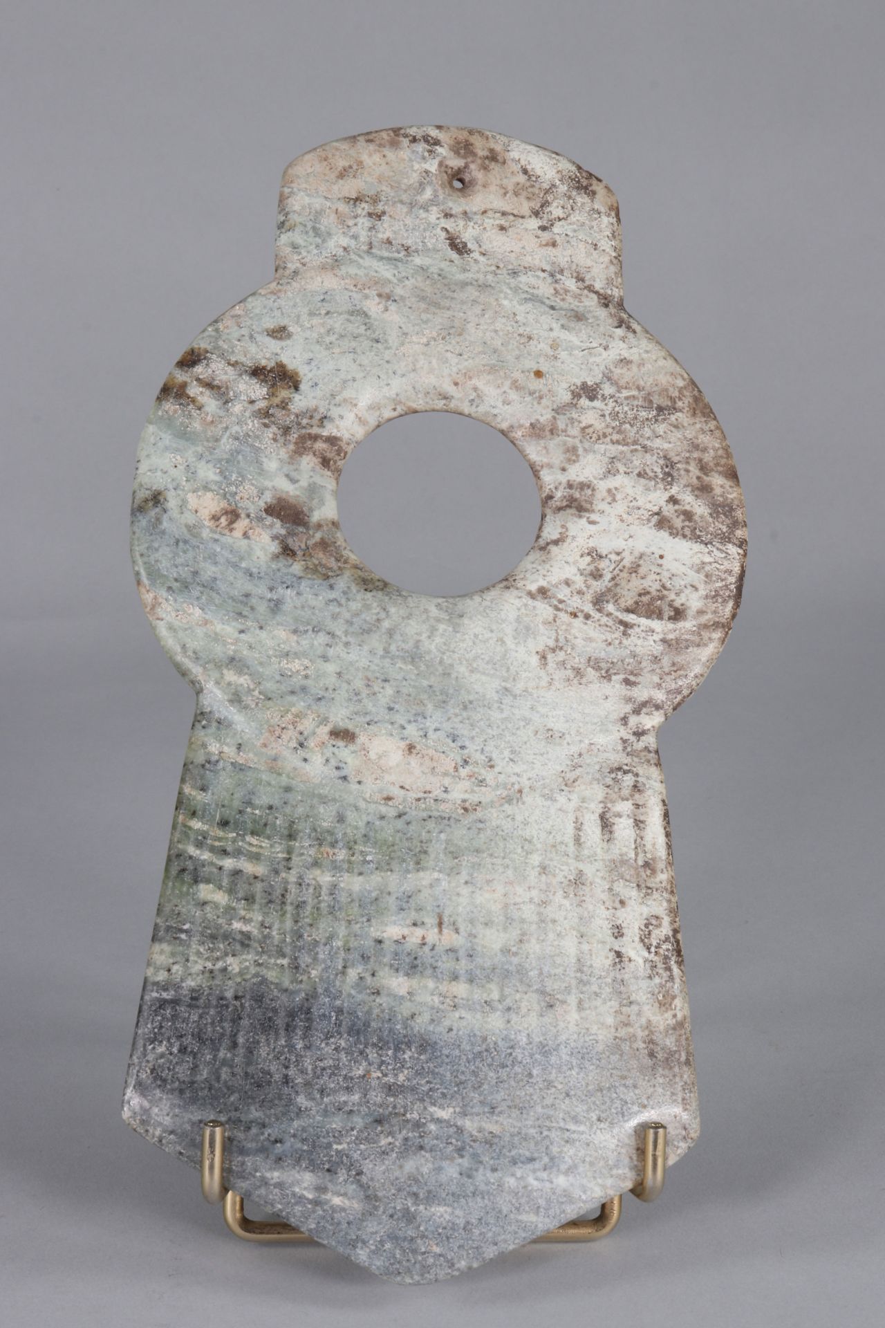 Archaic Jade Bi-Gui Tablet Disc - Image 2 of 4