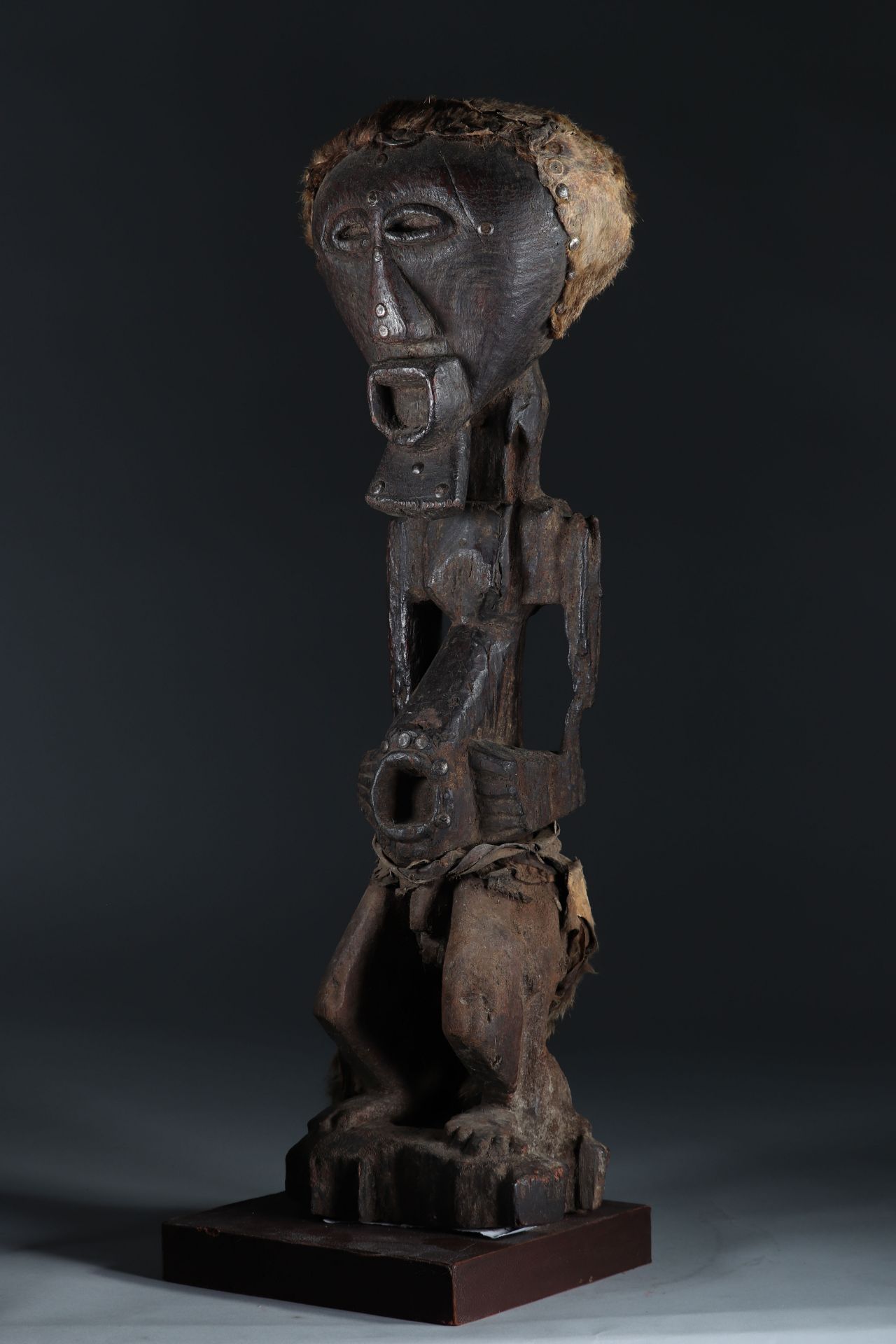 Large Songye ancestor statue early 20th century - Image 6 of 6