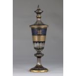Bohemian crystal Pokal 1900