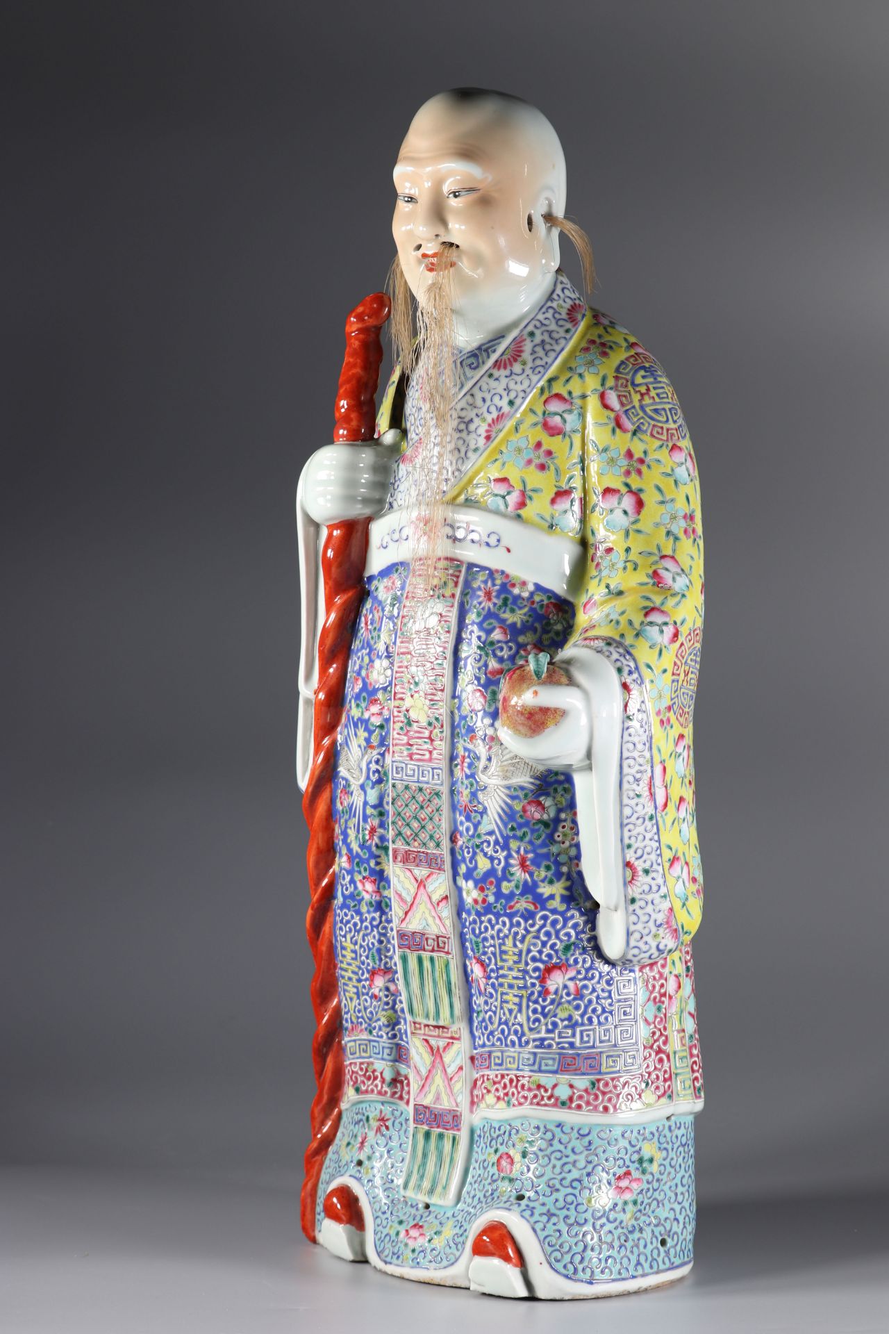China porcelain statue from china republic period - Image 4 of 4